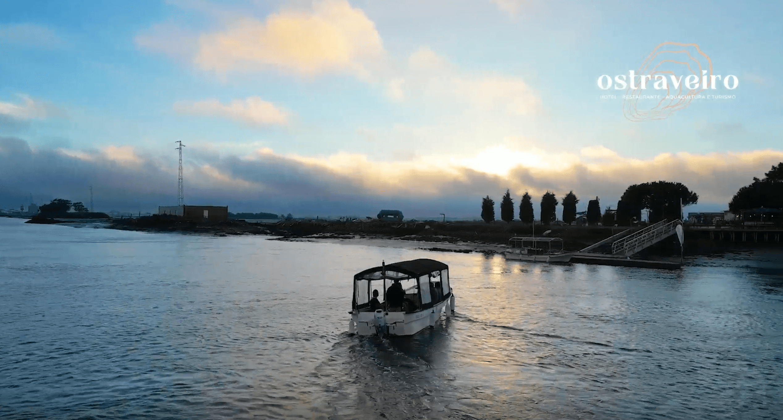 Amanhecer sobre a Ria de Aveiro